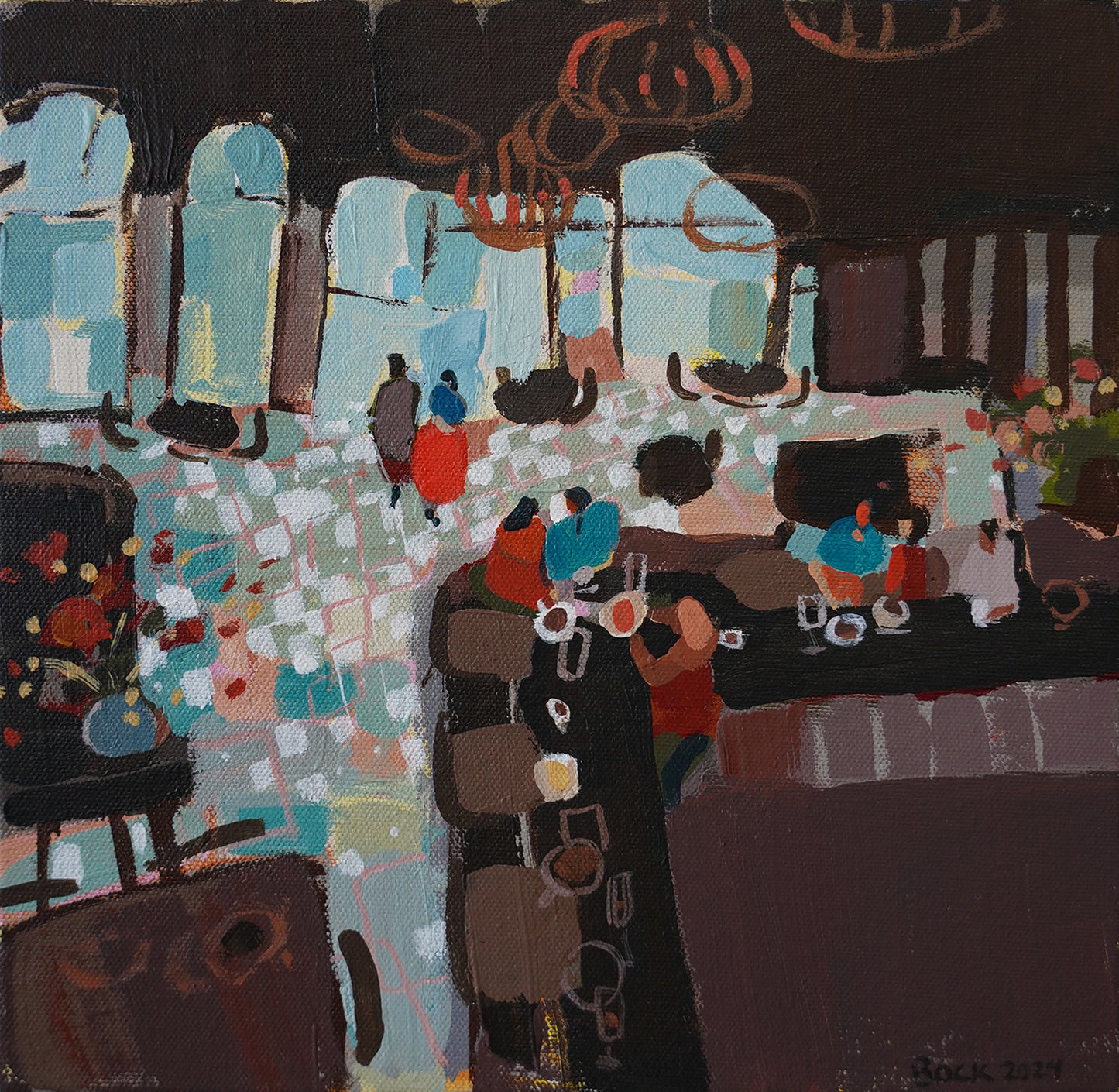 Blue Windows Café 2