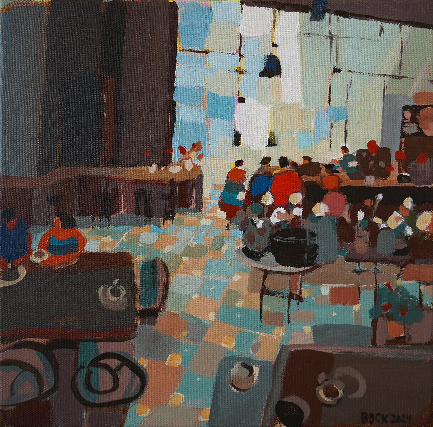 Blue Windows Café 3