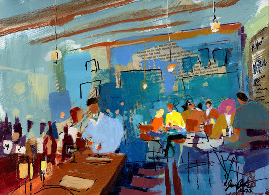 Dinner With You In Blue